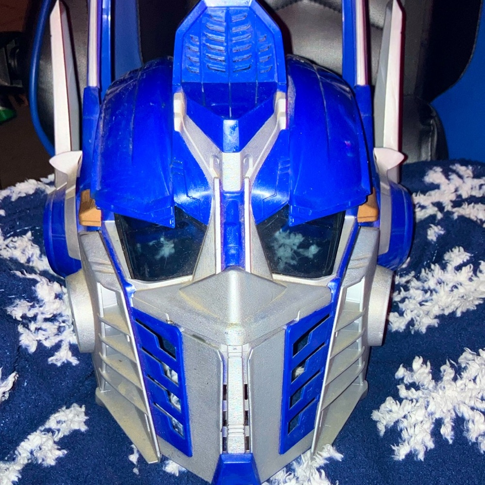2006 Transformer Optimus Prime Talking Voice Changing Mask